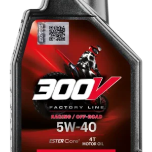 Aceite de moto Motul 300V Factory Line Off Road 5W-40 4T 1L